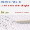 Logica per Concorsi Pubblici - Lezioni private online con l'Ing. Galeone - 10 ore