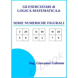 Copertina Serie Numeriche Figurali PDF - quiz per concorsi pubblici, militari e test di ammissione all'Università.